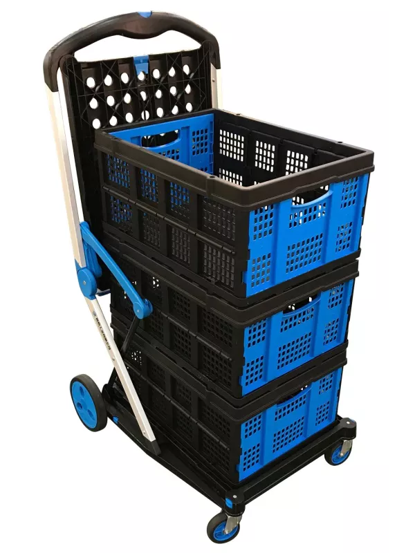ProPlaz Clever Folding Trolley with Folding Box